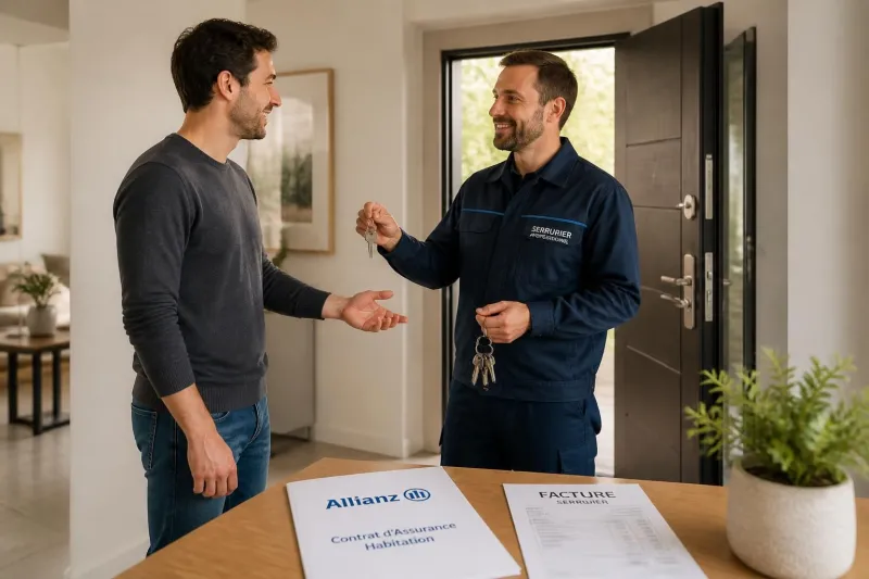 Allianz rembourse-t-il le serrurier en cas de clés perdues ?