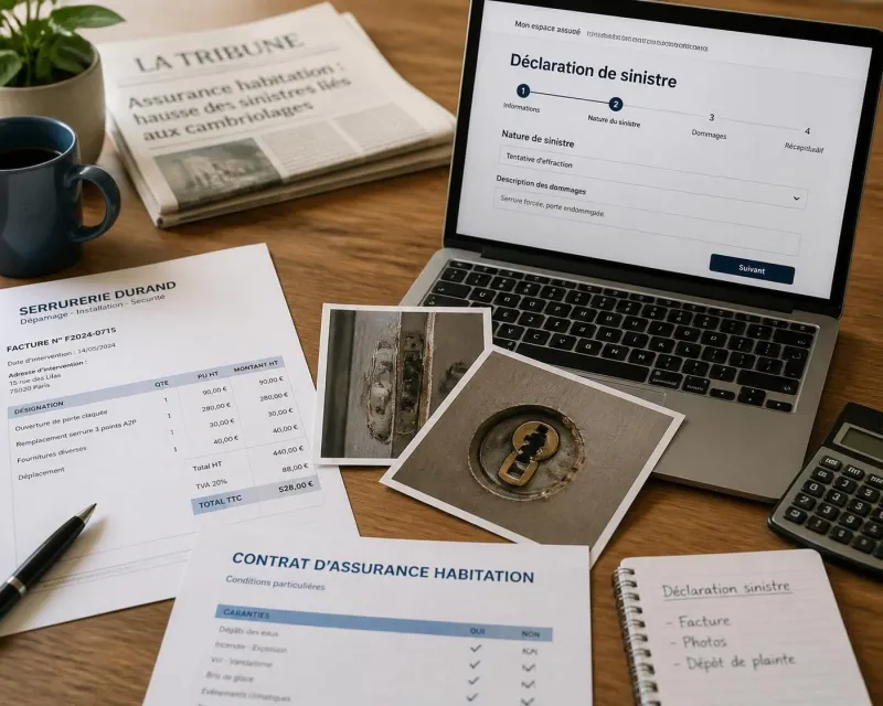 découvrez quels frais de serrurerie sont pris en charge par votre assurance habitation et comment obtenir un remboursement en cas de besoin.