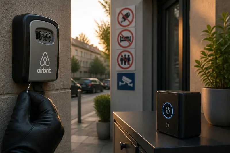Boîte à clés airbnb dans la rue : quels risques, quelles règles et quelles alternatives pour les propriétaires