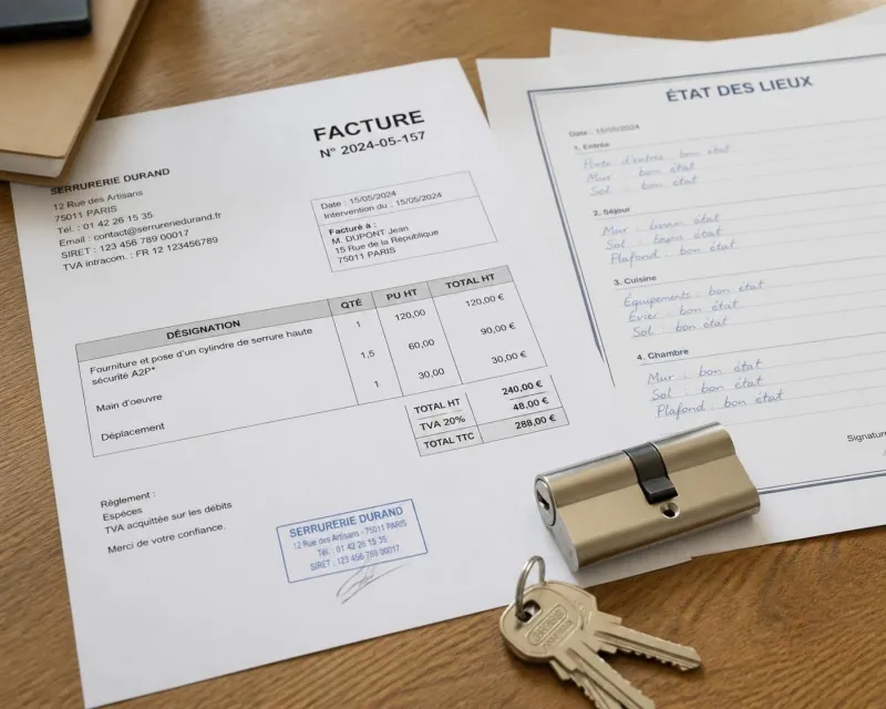 découvrez quand il est nécessaire d'informer votre propriétaire avant de changer la serrure de votre logement en location et quelles sont vos obligations légales.