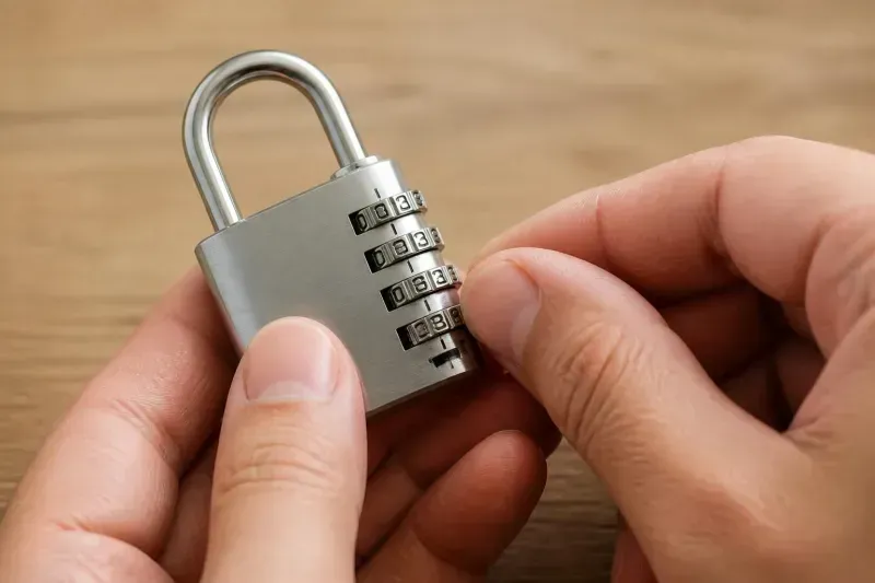 Comment changer le code d’un cadenas à 3 ou 4 chiffres ?