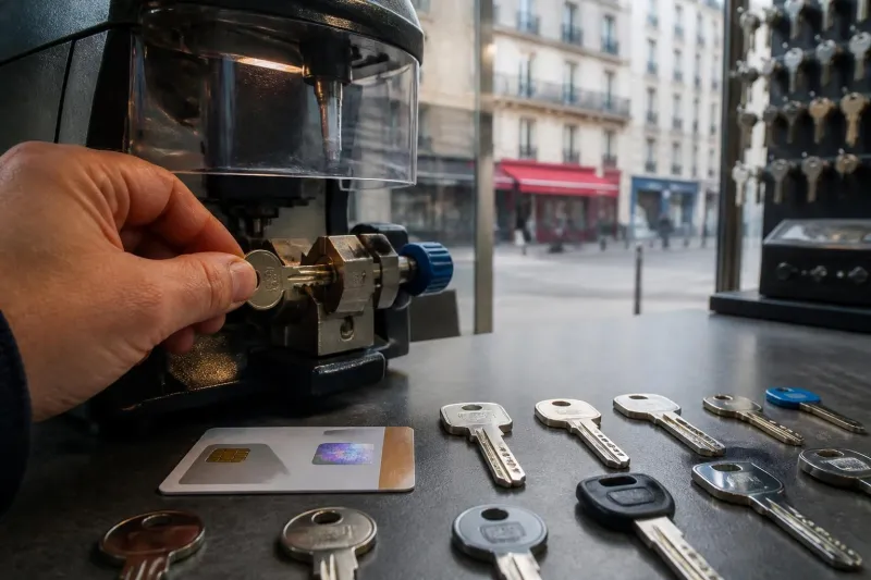 Faire un double de clés à paris : comprendre les clés protégées, la carte de propriété et leurs limites