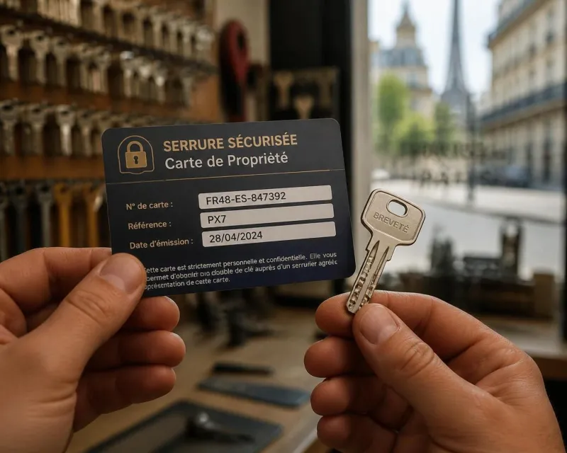 découvrez comment faire un double de clés à paris en comprenant les clés protégées, l'importance de la carte de propriété et les limites associées pour garantir votre sécurité.