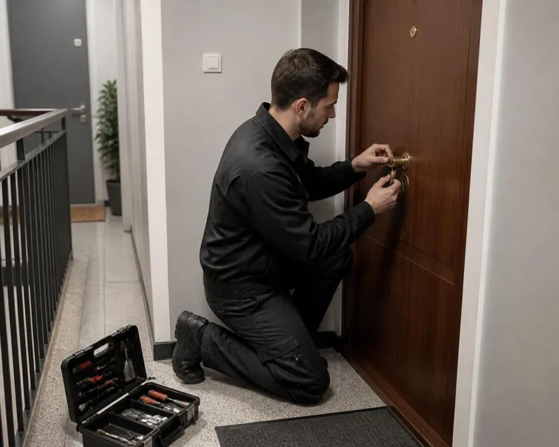 découvrez ce qu'un résident peut légalement modifier sur la serrure de la porte d'entrée en copropriété, les règles à respecter et les démarches à suivre.