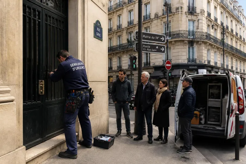Serrurier Paris 14 : dépannage et ouverture de porte