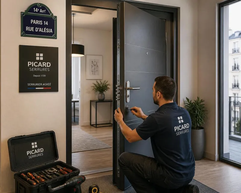 Ouverture de porte et dépannage de serrurerie à Paris 14