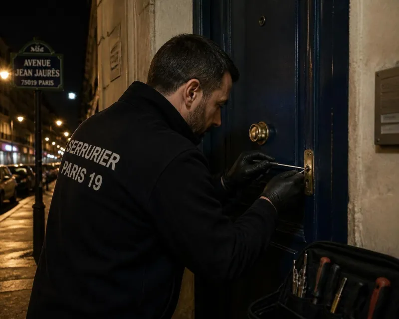 serrurier paris 19 urgent : intervention rapide et efficace près de la rue de belleville et de l'avenue jean jaurès. dépannage serrurerie 24h/24 pour tous types d'urgence.