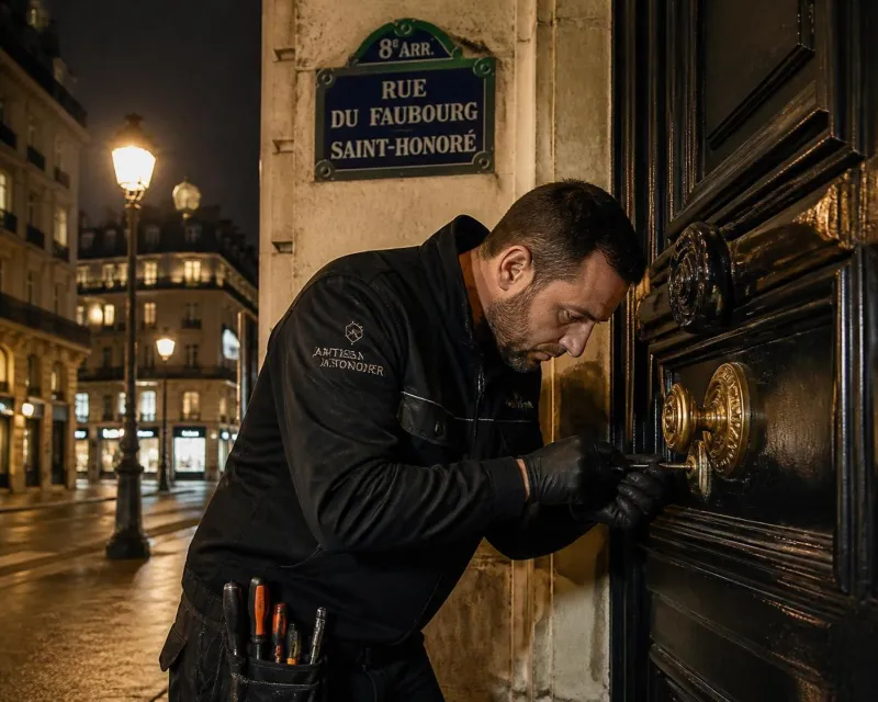 serrurier paris 8 disponible pour intervention urgente dans les rues faubourg saint-honoré et faubourg saint-antoine. dépannage rapide et fiable 24/7.