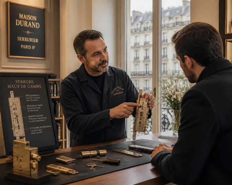 serrurier paris 8 disponible pour intervention urgente dans les rues faubourg saint-honoré et faubourg saint-antoine. service rapide, professionnel et fiable 24h/24.
