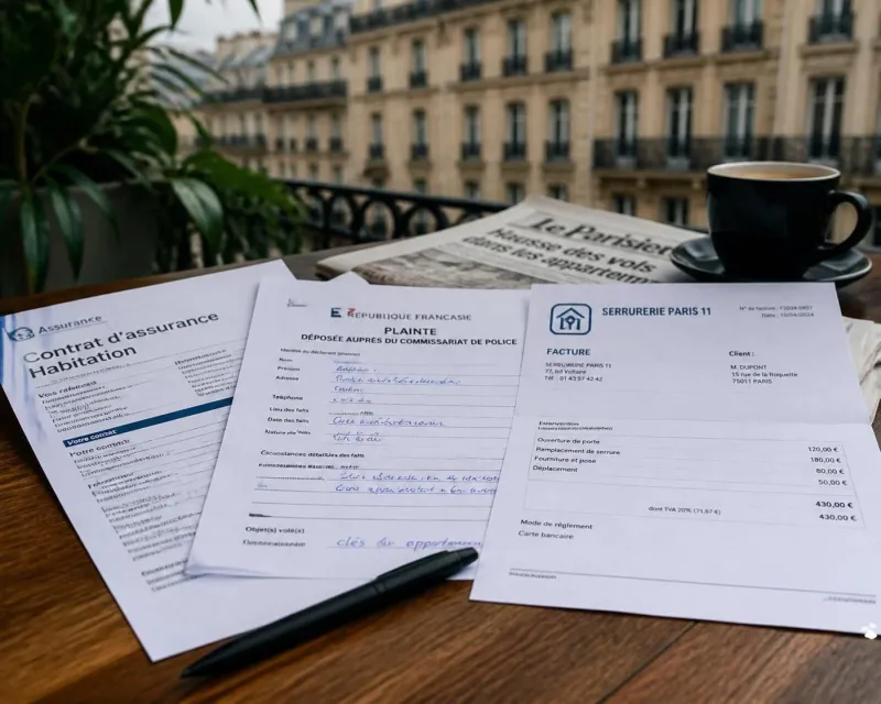 découvrez les démarches essentielles à suivre immédiatement après un vol de clés à paris pour sécuriser efficacement votre logement et protéger votre domicile.